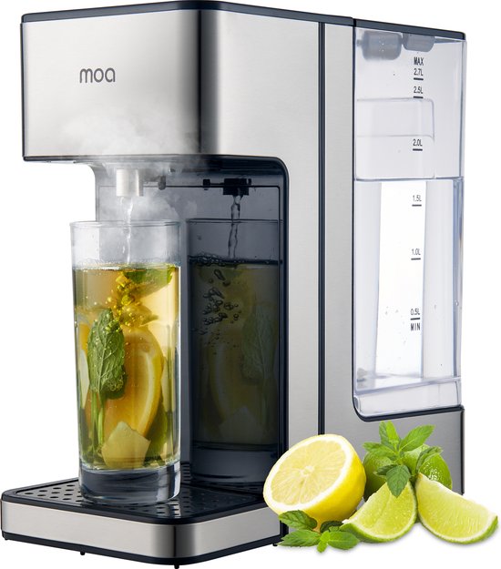 MOA Heetwaterdispenser 2,7L RVS Zilver