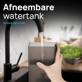 MOA Heetwaterdispenser 2L Zwart