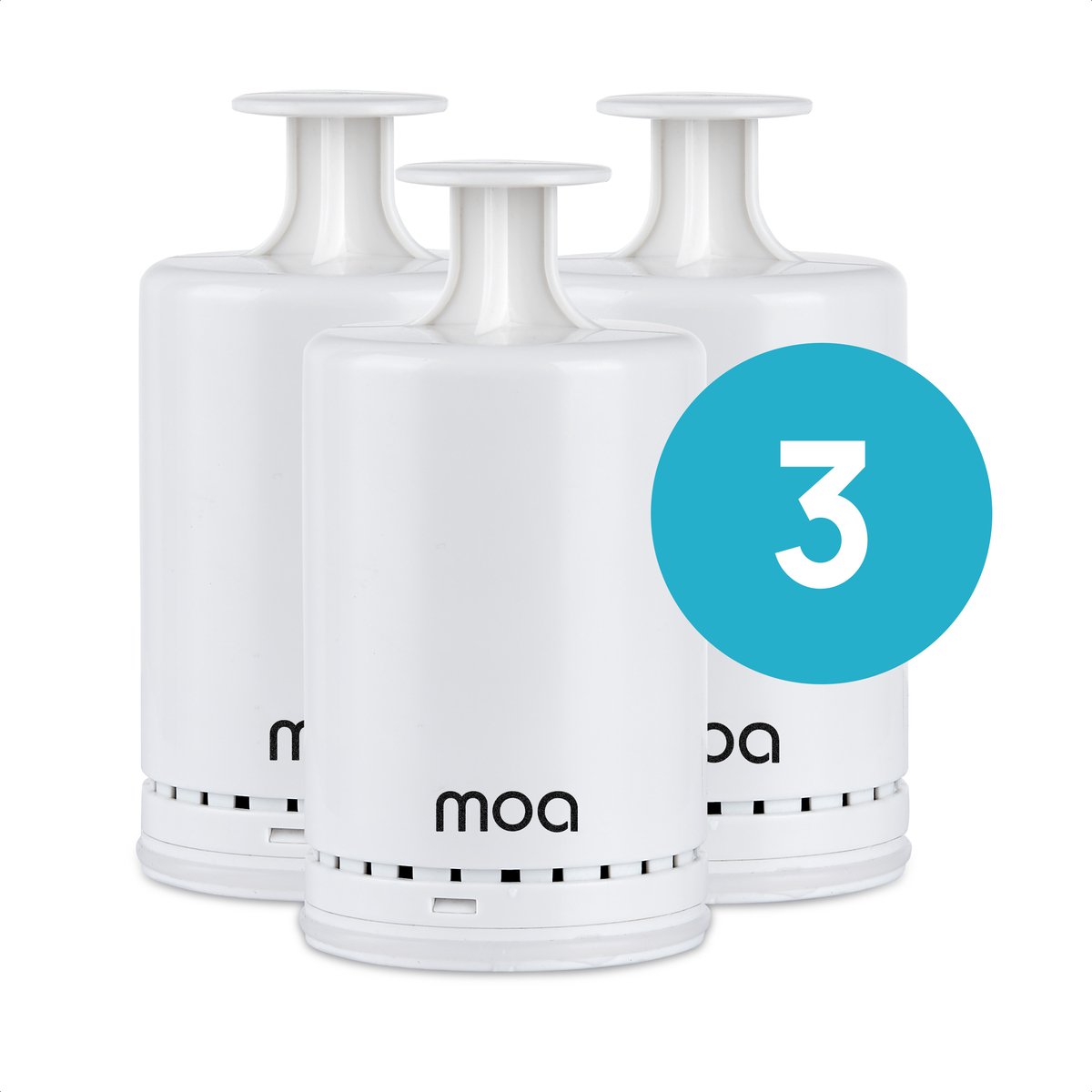 MOA HWD01B Heetwaterdispenser Filter 3-pack Wit