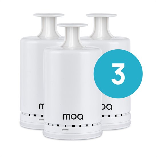 MOA HWD01B Heetwaterdispenser Filter 3-pack Wit