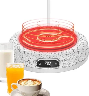 Mokkenverwarmer elektrisch wit