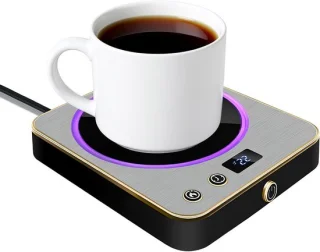 Mokwarmer Koffiewarmer - Bekerwarmer Bureau - Zilver