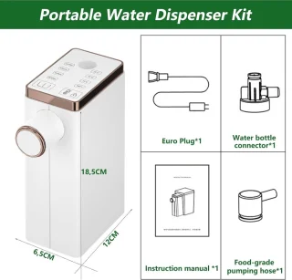 Mrs. Jones Draagbare warmwaterdispenser