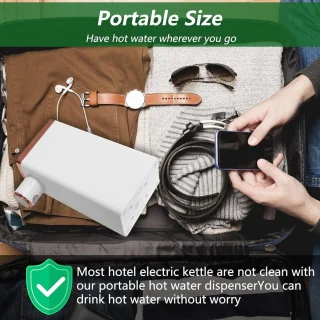 Mrs. Jones Draagbare warmwaterdispenser