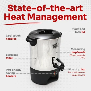 Mrs. Jones Warmwaterdispenser 4L