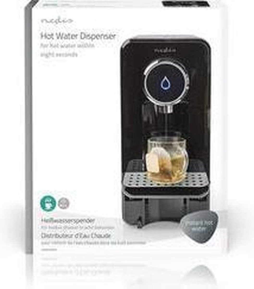 Nedis Heetwaterdispenser 2600W 2,5L Zwart