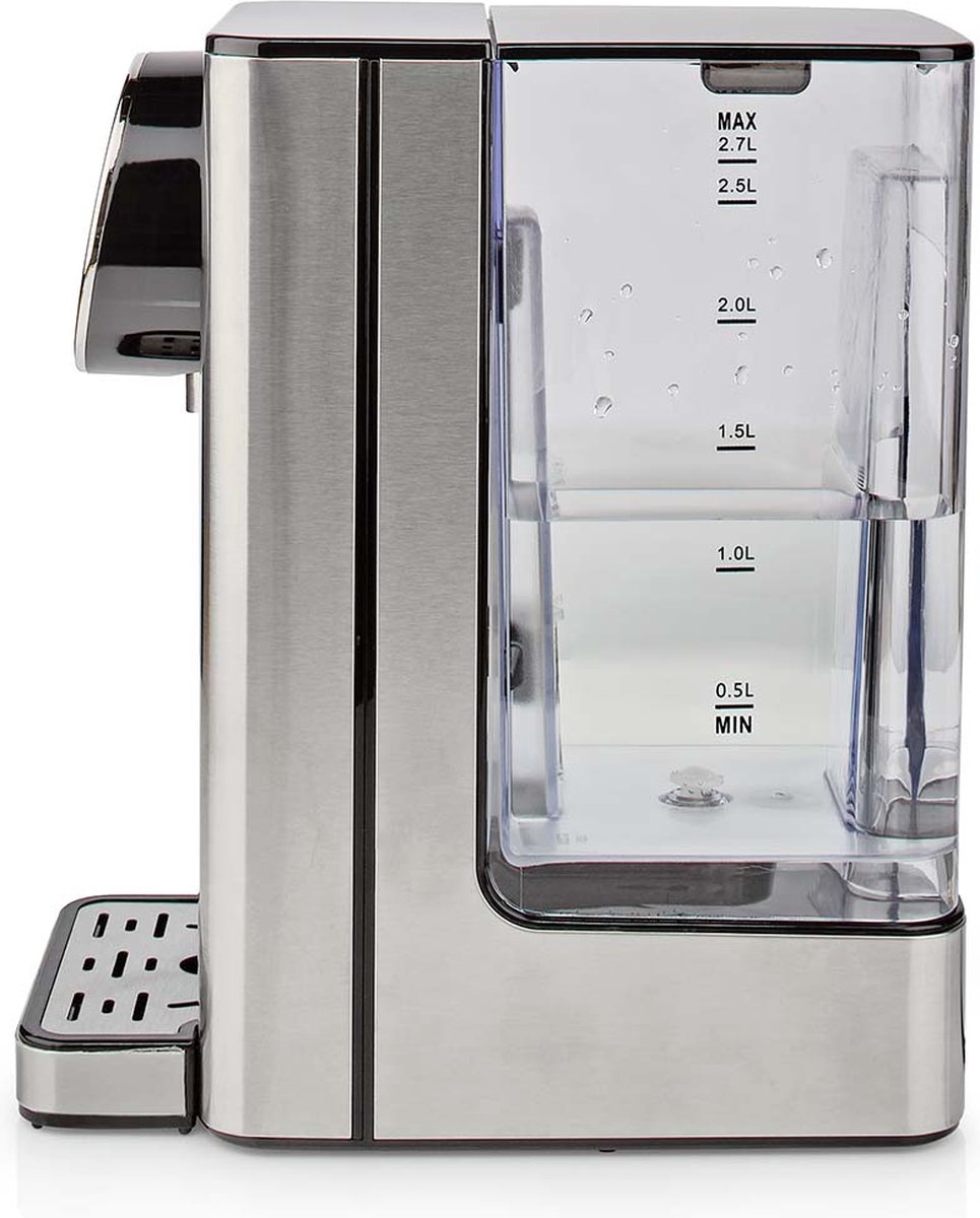 Nedis Heetwaterdispenser 2600W 2.7L Zwart Aluminium