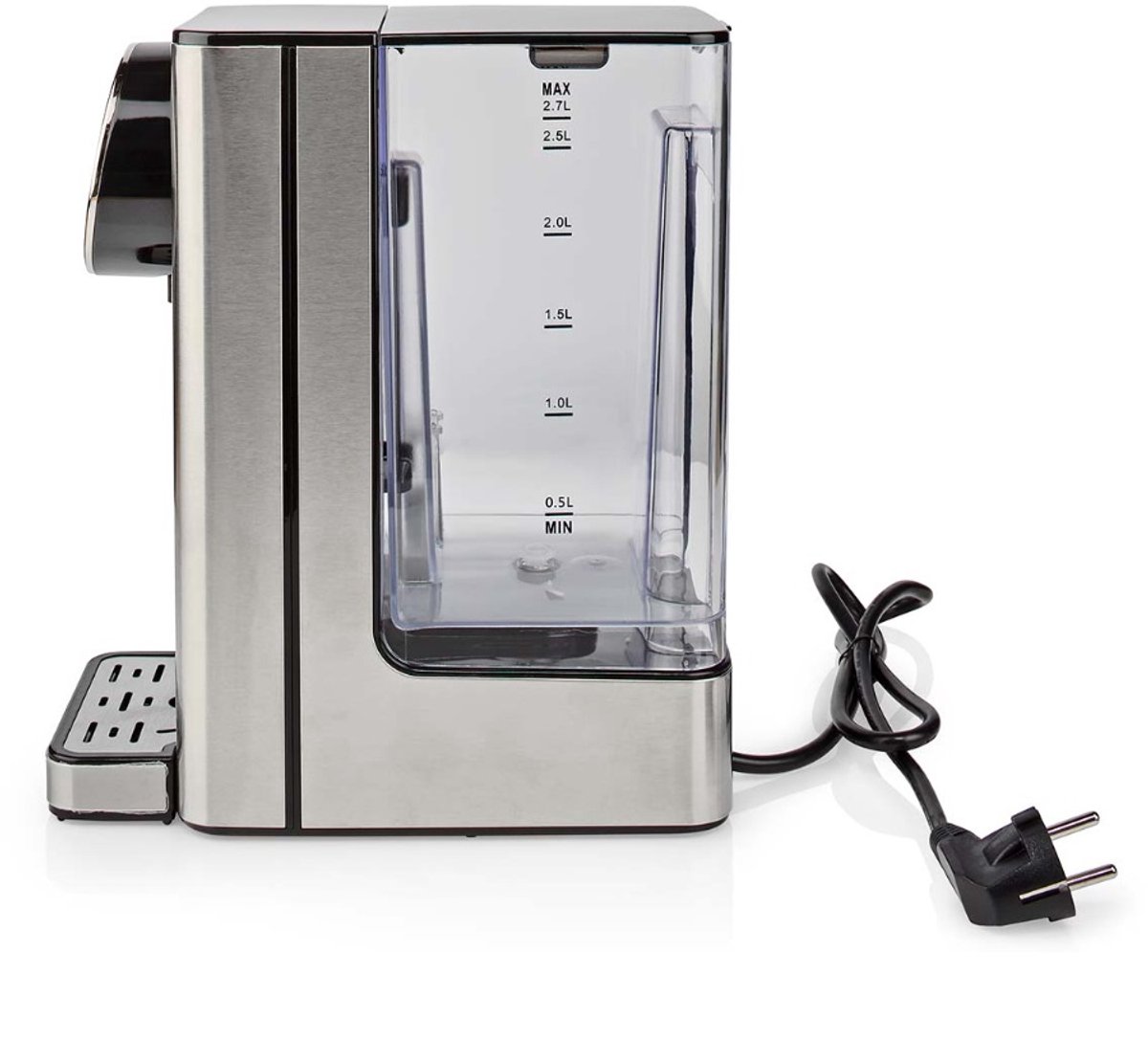 Nedis Heetwaterdispenser 2600W 2.7L Zwart Aluminium