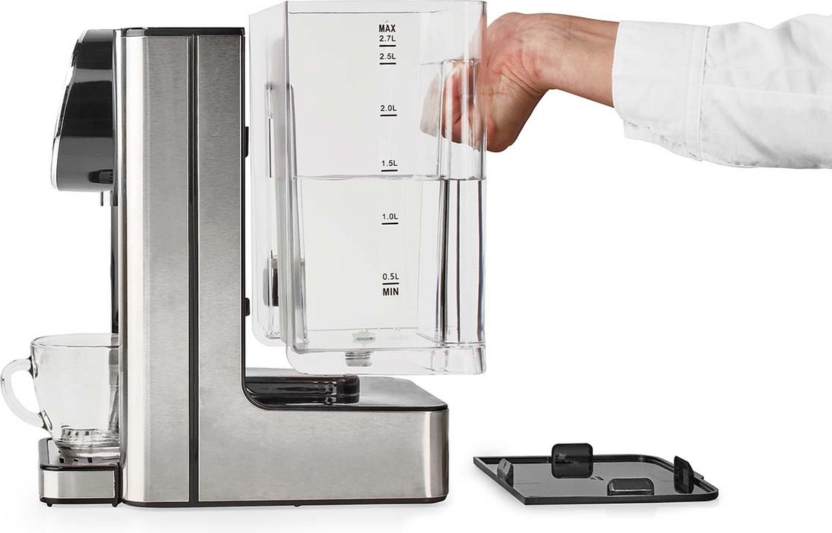 Nedis Heetwaterdispenser 2600W 2.7L Zwart Aluminium
