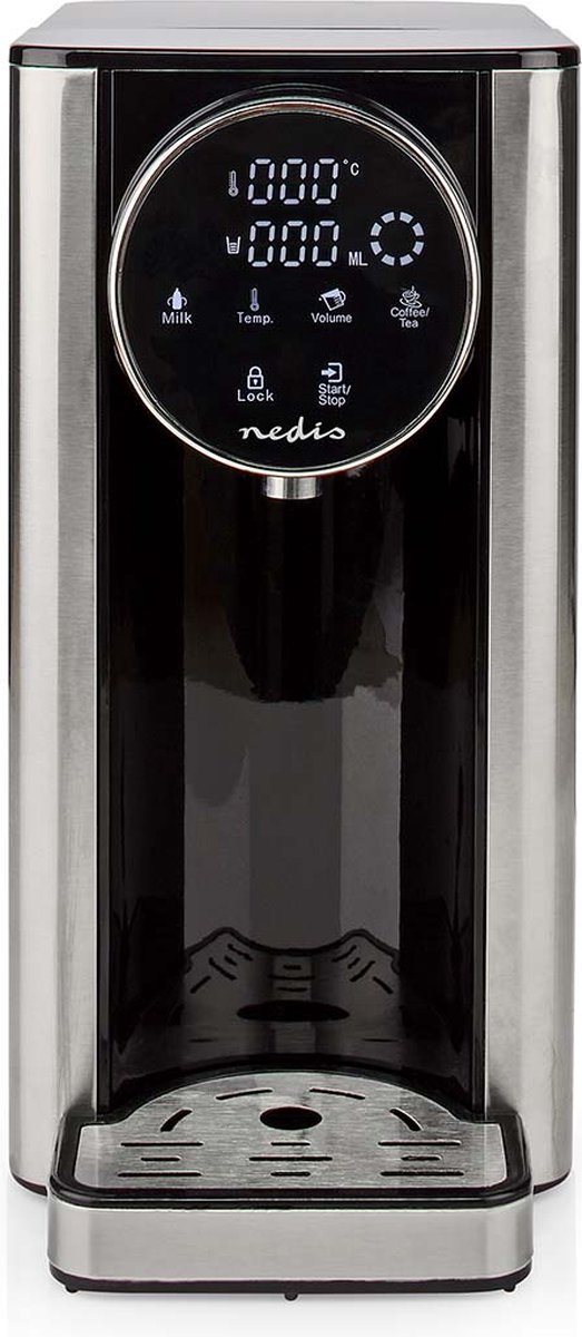 Nedis Heetwaterdispenser 2600W 2.7L Zwart Aluminium