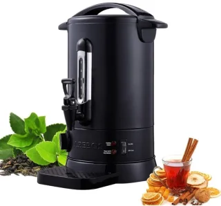 NIVA® heetwaterdispenser - zwart