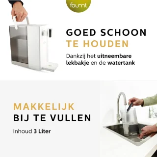 Ocina Heetwaterdispenser 3L Wit Digitaal