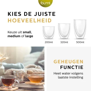 Ocina Heetwaterdispenser 3L Wit Digitaal