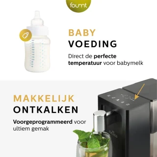 Ocina Heetwaterdispenser 3L Zwart