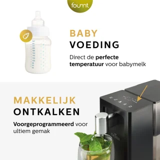 Ocina Heetwaterdispenser 3L Zwart