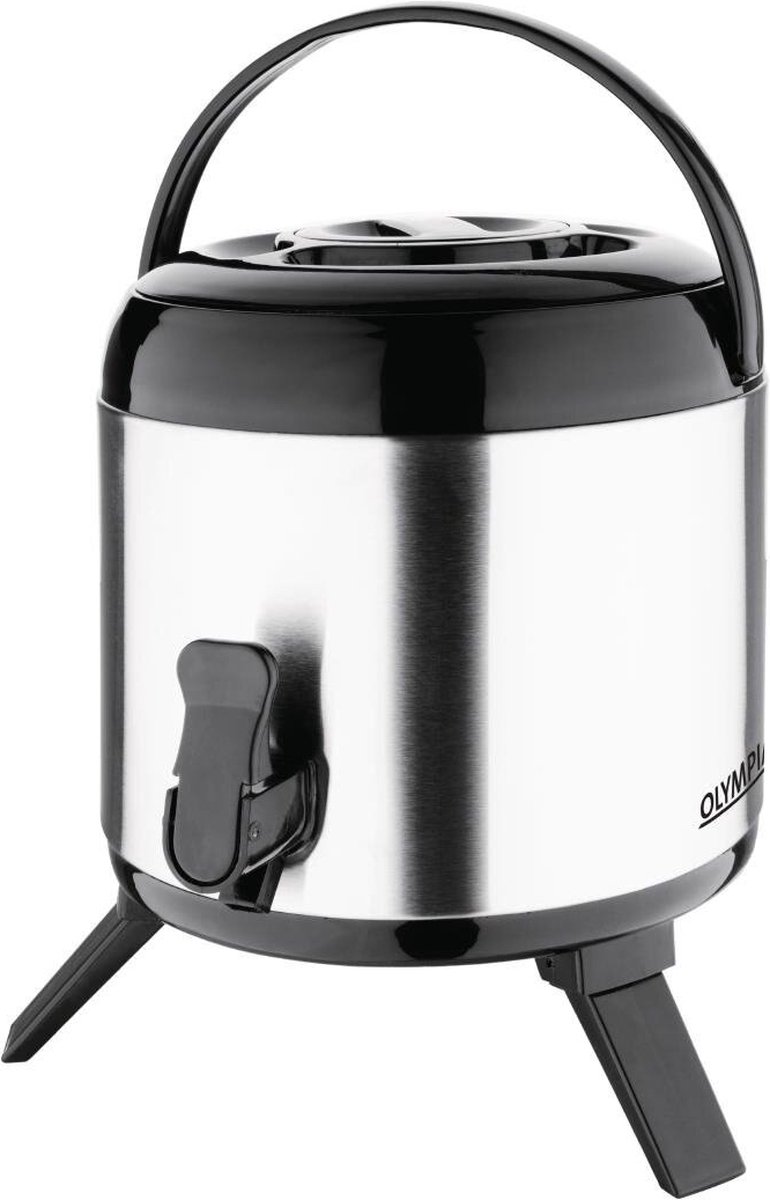 Olympia DH709 RVS Dubbelwandige Drankdispenser 6L