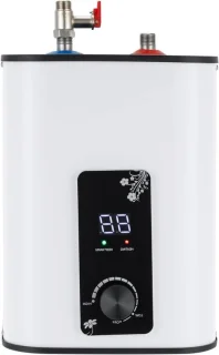 Onderbouwboiler 8 liter wit