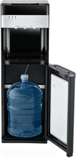 Onderlader Waterdispenser Waterkoeler Zwart