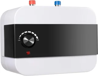 De Ondertafelboiler 6L - Wit/Zwart in één oogopslag