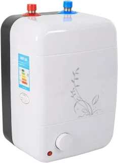 Ondertafelboiler 8 liter zwart