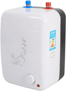 Ondertafelboiler 8 liter zwart