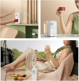 One Color Heetwaterdispenser