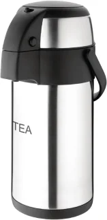 Pomp actie airpot thermoskan infuser 3 liter roestvrij staal