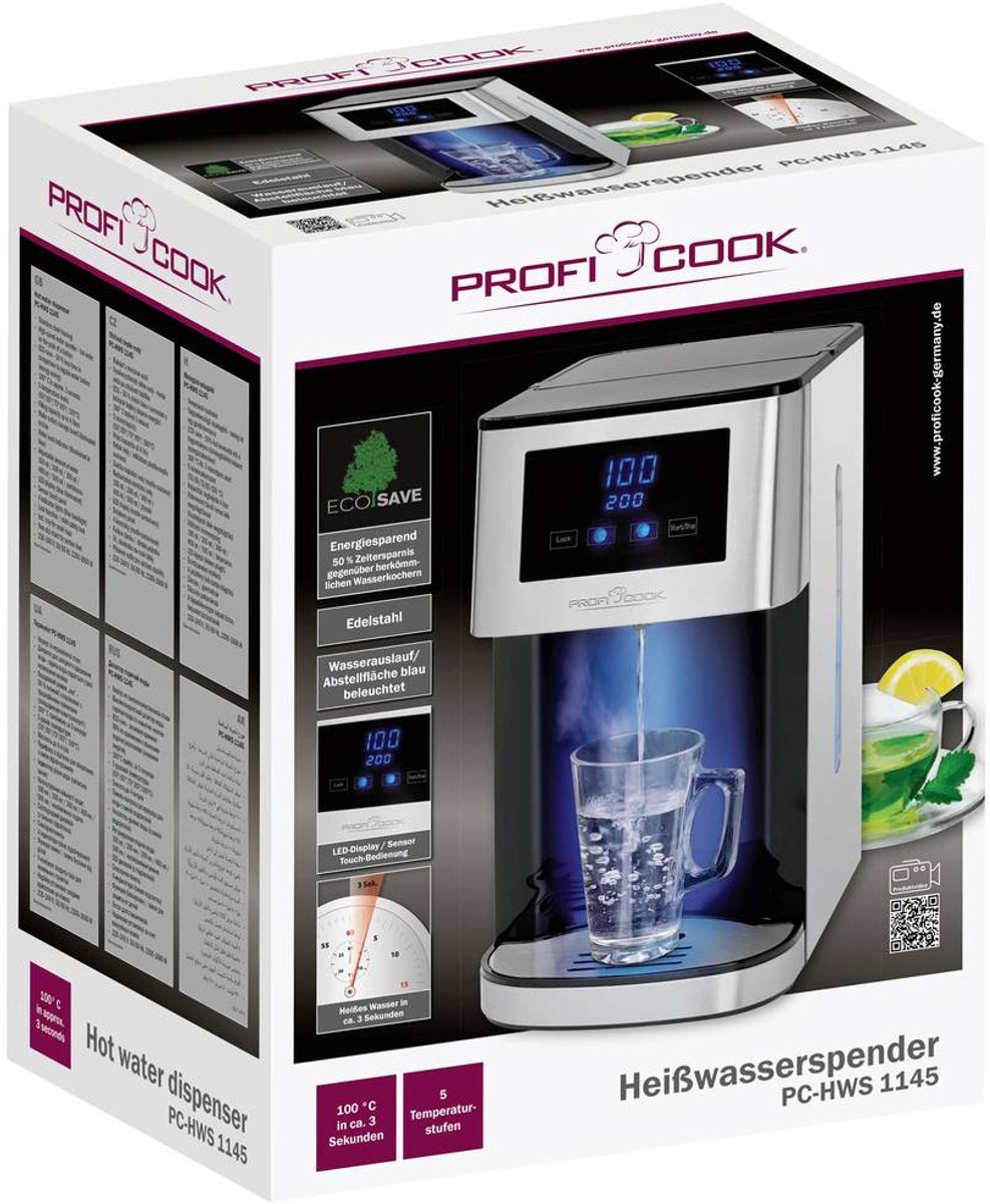 ProfiCook HWS 1145 Waterkoker 4.0L