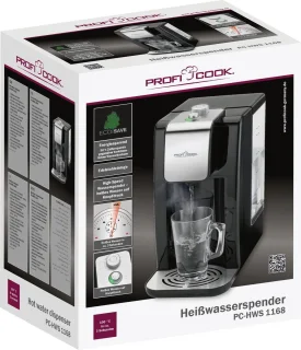 ProfiCook HWS 1168 Heetwaterdispenser