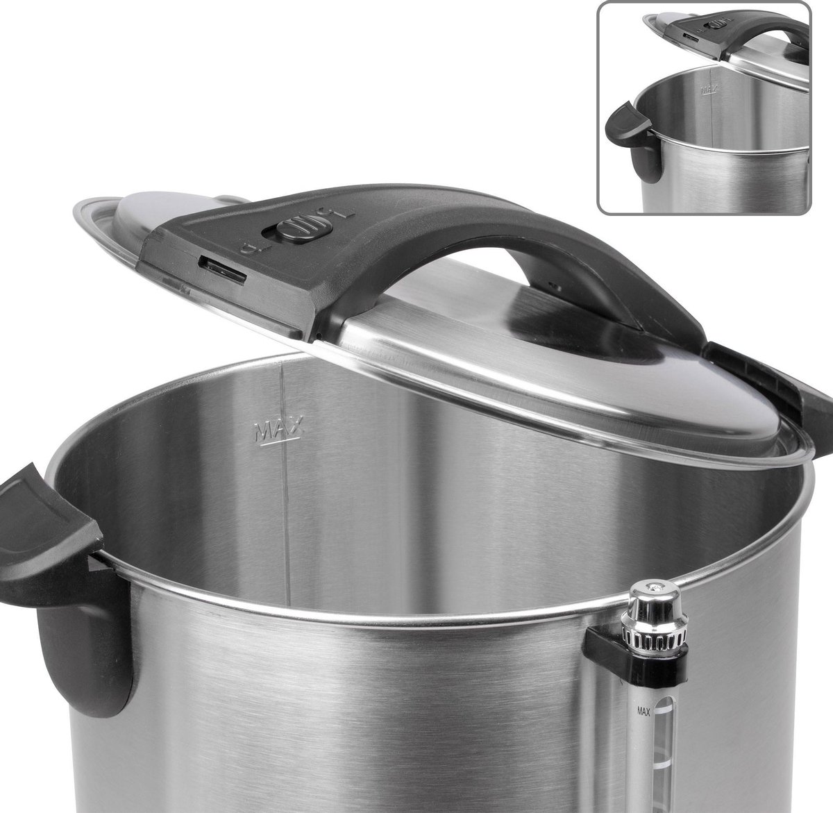 ProfiCook PC-HGA 1196 hete drankautomaat zilver