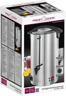 ProfiCook PC-HGA 1196 hete drankautomaat zilver
