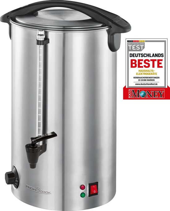 ProfiCook PC-HGA 1196 hete drankautomaat zilver