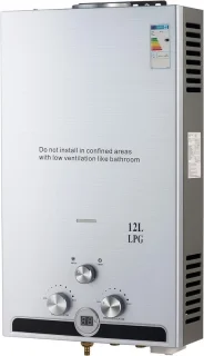 Warm water op aanvraag, zonder grote boiler