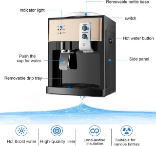 PureHome Waterdispenser Bovenlader Tafelmodel