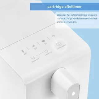 Wat vinden we goed aan de Quvo Koudwaterdispenser - Wit