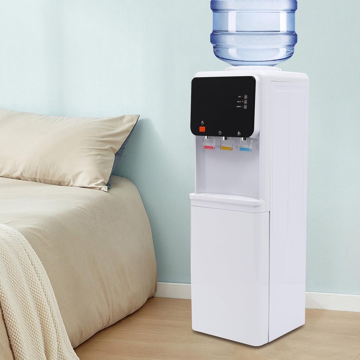 Wat vinden we goed aan de RFWR Automatische waterdispenser koud en warm met kinderbeveiliging