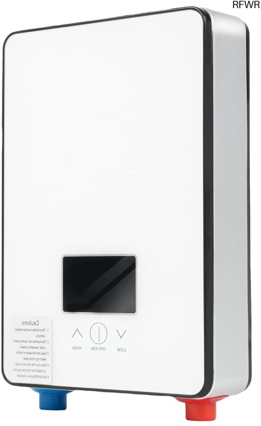 RFWR® Doorstroomboiler met Douchekop - Wandmodel