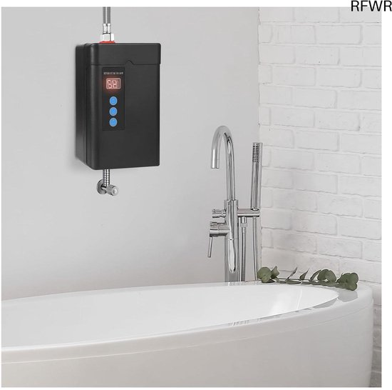 RFWR Elektronische Doorstroomboiler 5L: Direct Warm Water, Compact en Betrouwbaar