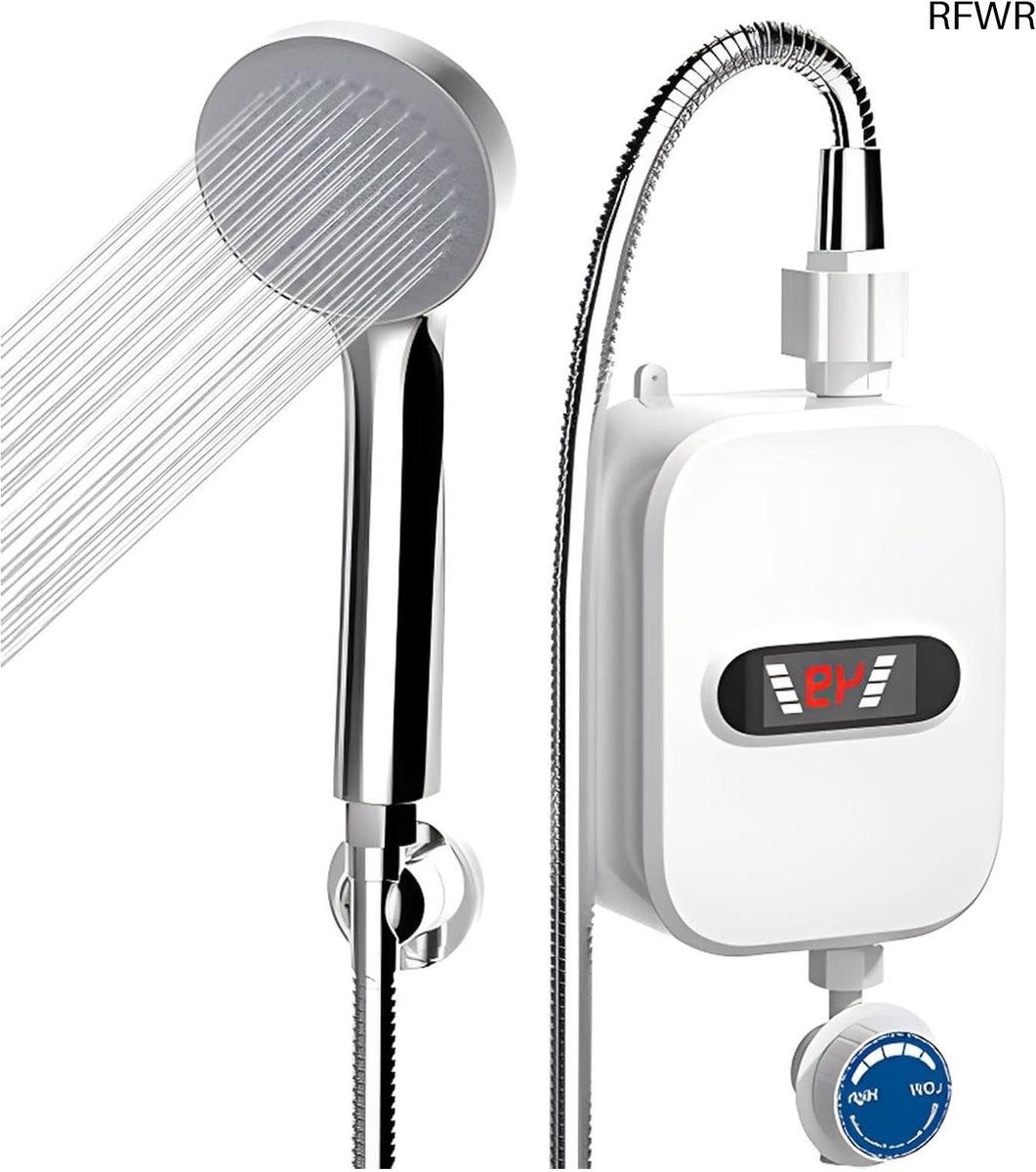 De RFWR® Tankloze Elektrische Boiler LED Display in één oogopslag