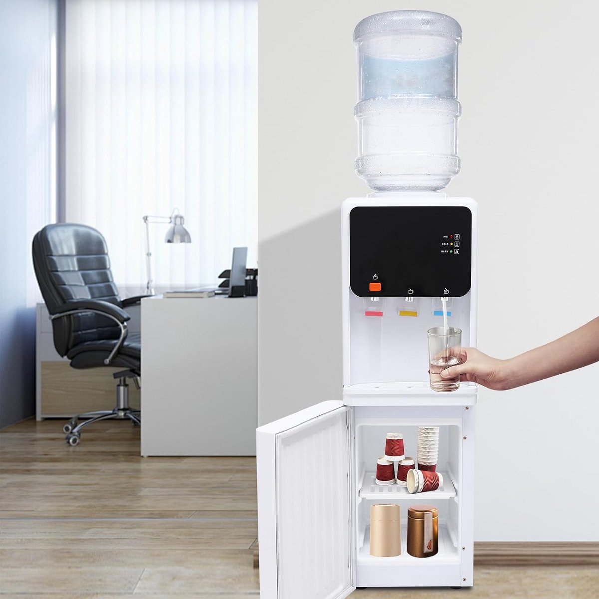 Wat vinden we goed aan de RFWR® Waterdispenser Koud-Warm 4,5-18,9 L