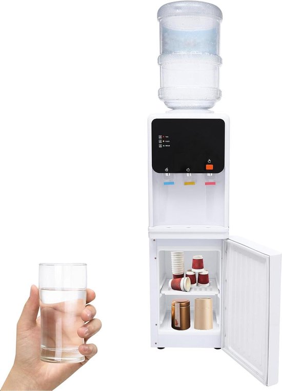 RFWR® Waterdispenser warm en koud met opbergruimte