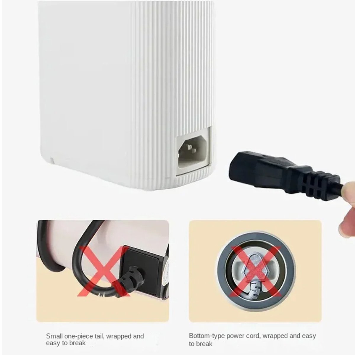 Wat vinden we goed aan de RM Store® Heetwaterdispenser Draagbaar Wit 7x13.5x19 cm
