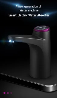 RM Store® Heetwatertap Roestvrij Staal Zwart 13.5x15cm