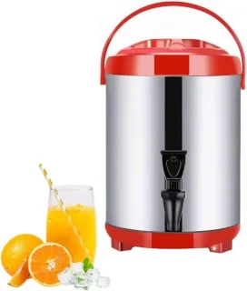 Rode waterdispenser thermoskan vat 8L