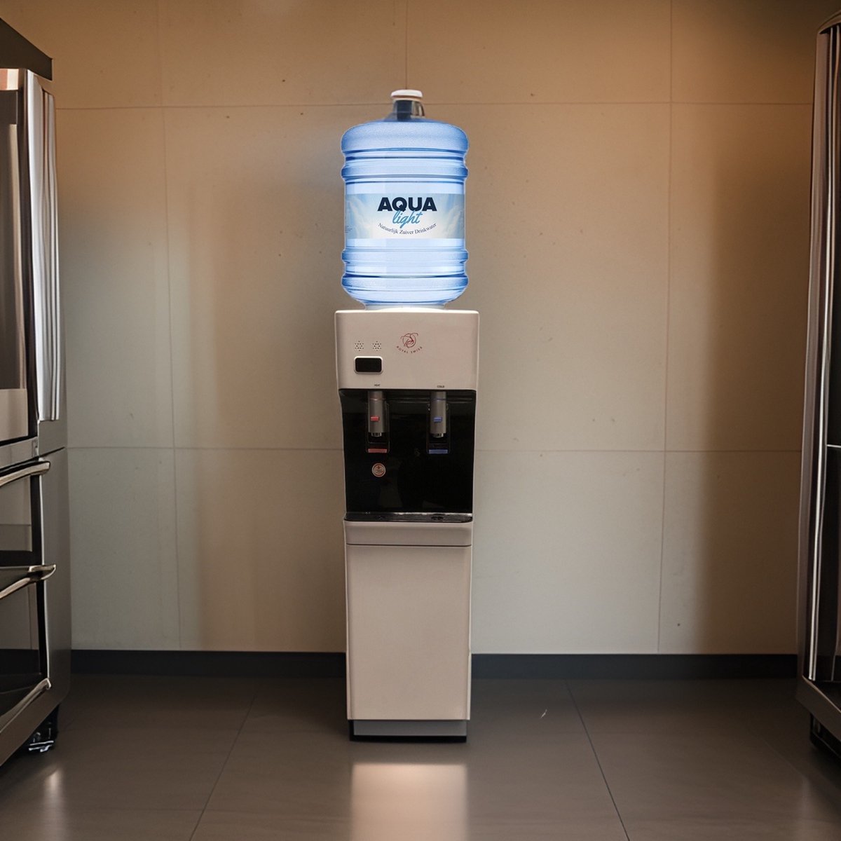 Royal Swiss waterdispenser met koel- en warmwaterfunctie