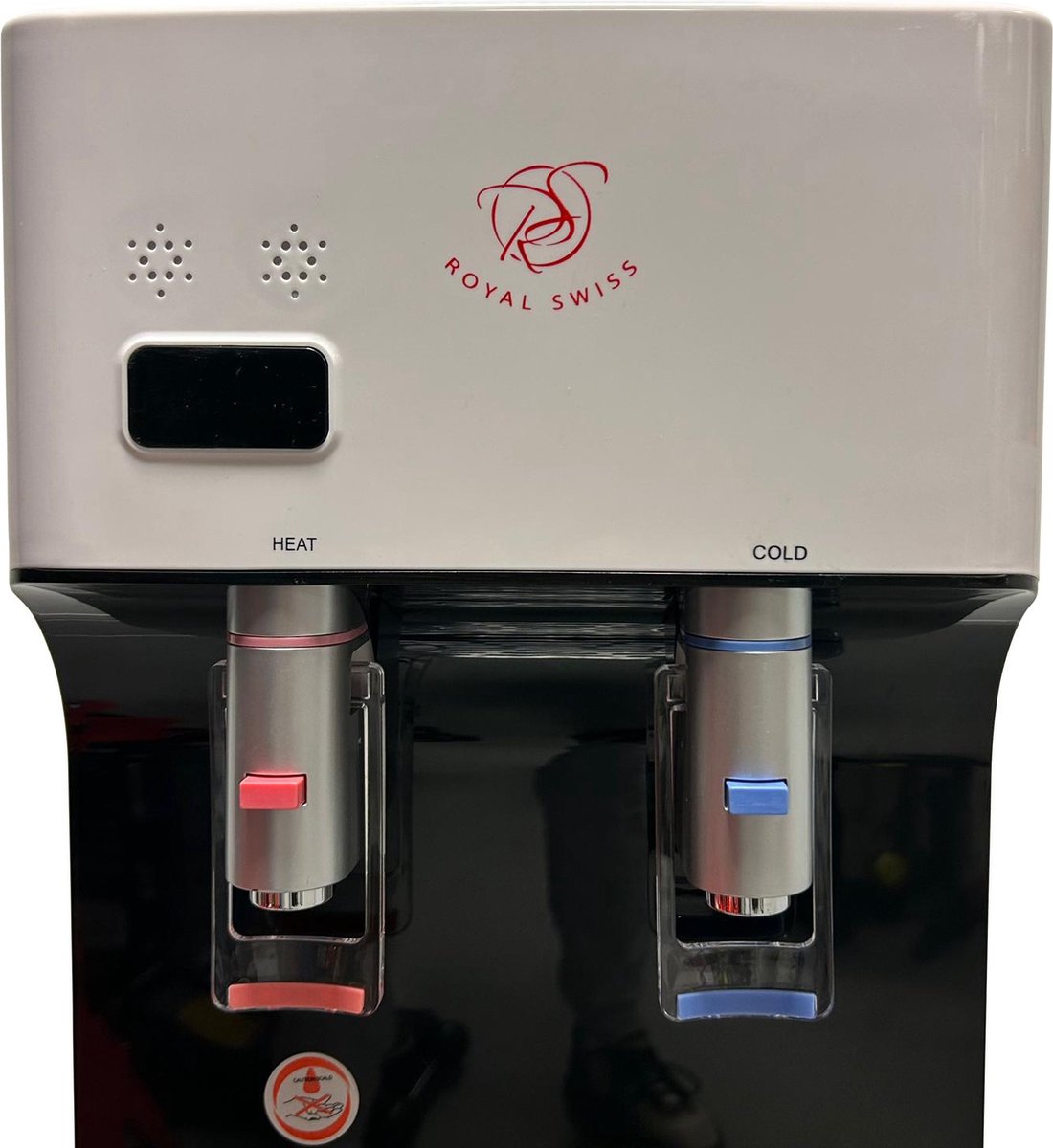 Royal Swiss waterdispenser met koel- en warmwaterfunctie