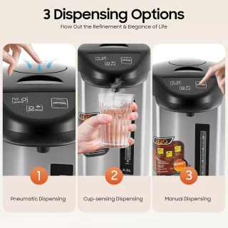 RVS Elektrische Waterkoker Dispenser 4 L