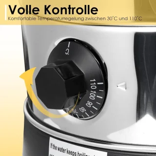 RVS Glühweinketel - Dispenser