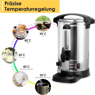 RVS Glühweinketel - Dispenser
