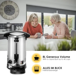 RVS Glühweinketel - Dispenser